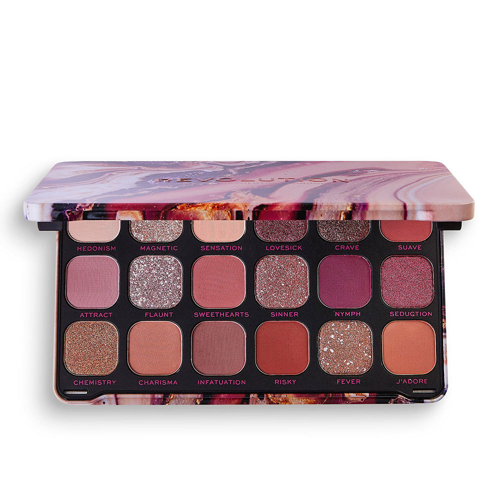 REVOLUTION MAKE UP  FOREVER FLAWLESS eyeshadow palette #allure