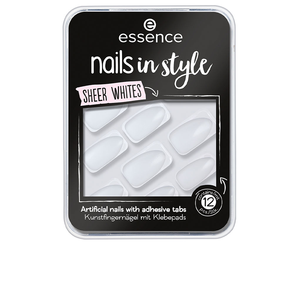 ESSENCE  NAILS IN STYLE uñas artificiales #11-sheer whites