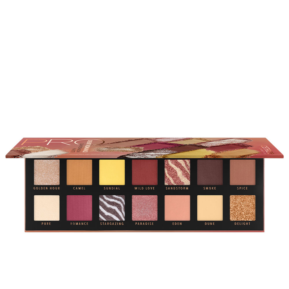 CATRICE  PRO DESERT ROMANCE slim eyeshadow palette #010-romance slim 10