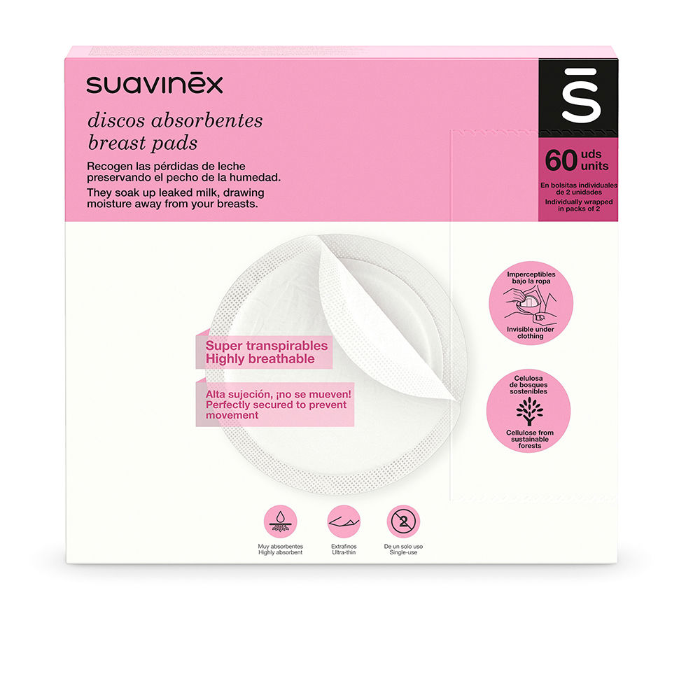 SUAVINEX  DISCOS PROTEGESENOS nature 60 u