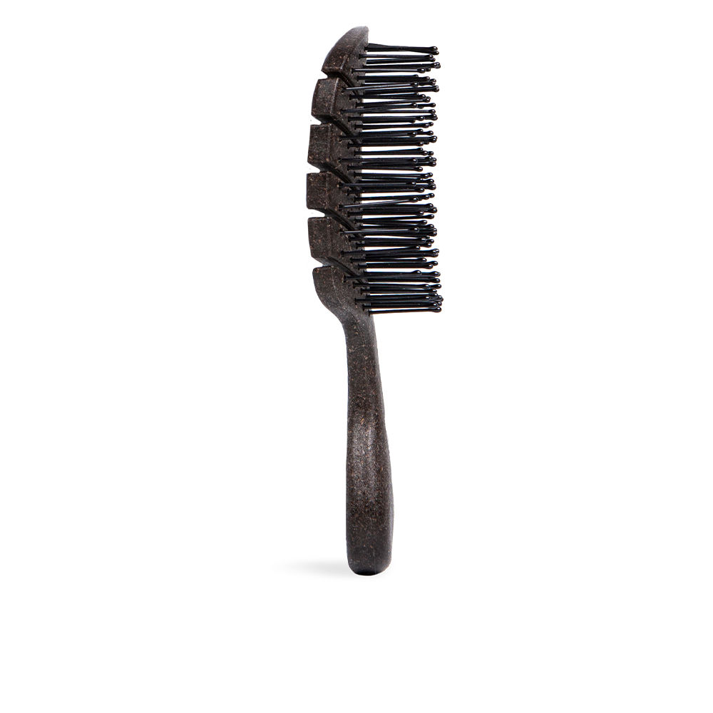 IDC INSTITUTE  MINI PADDLE BRUSH made with coffee 1 u