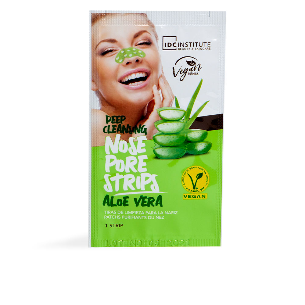 IDC INSTITUTE  ALOE VERA nose pore strips 5 u