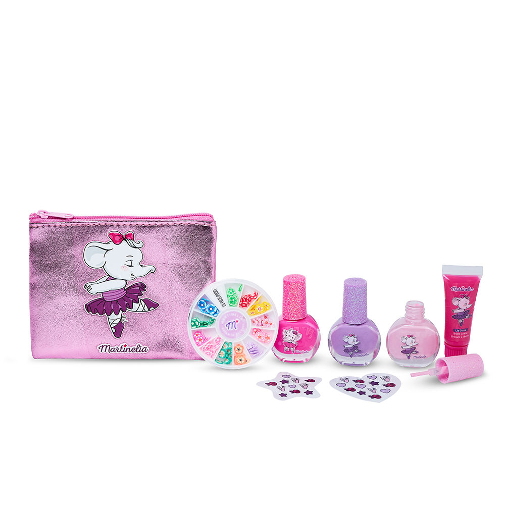MARTINELIA  MAGIC BALLET NAILS & CASE set 7 pz