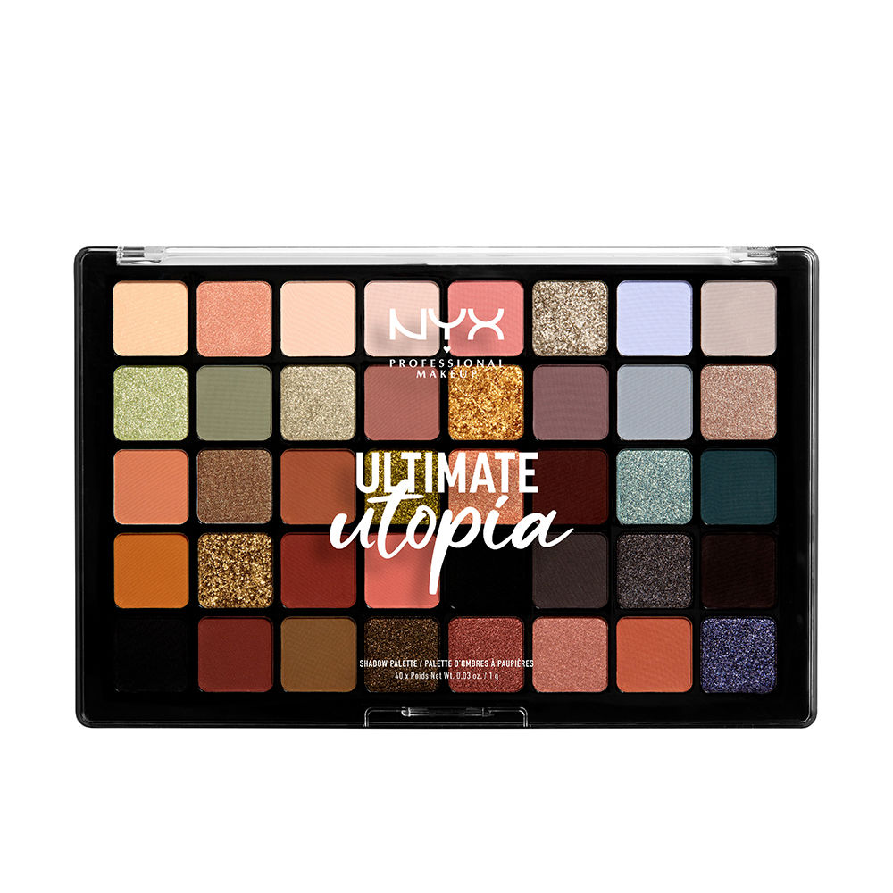 NYX PROFESSIONAL MAKE UP  ULTIMATE EDIT shadow palette #ultimate utopia 40 gr