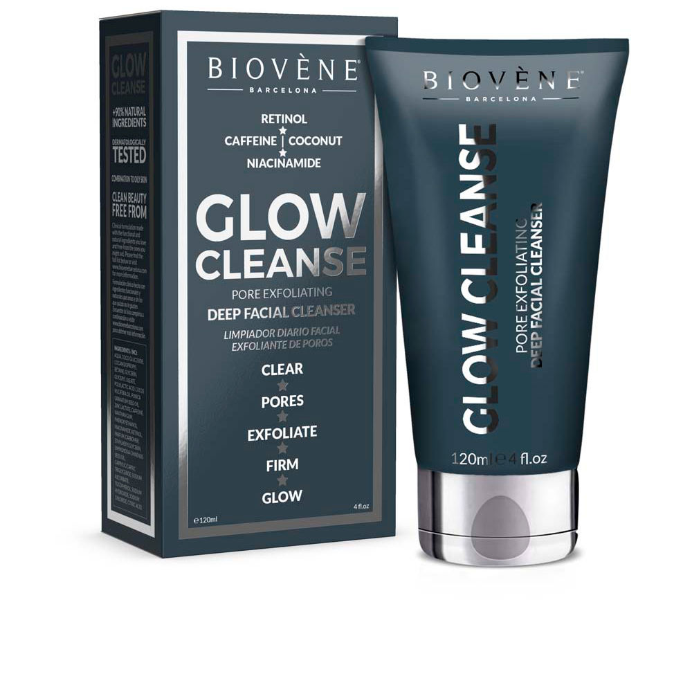 BIOVÈNE  GLOW CLEANSE pore exfoliating deep facial cleanser 120 ml