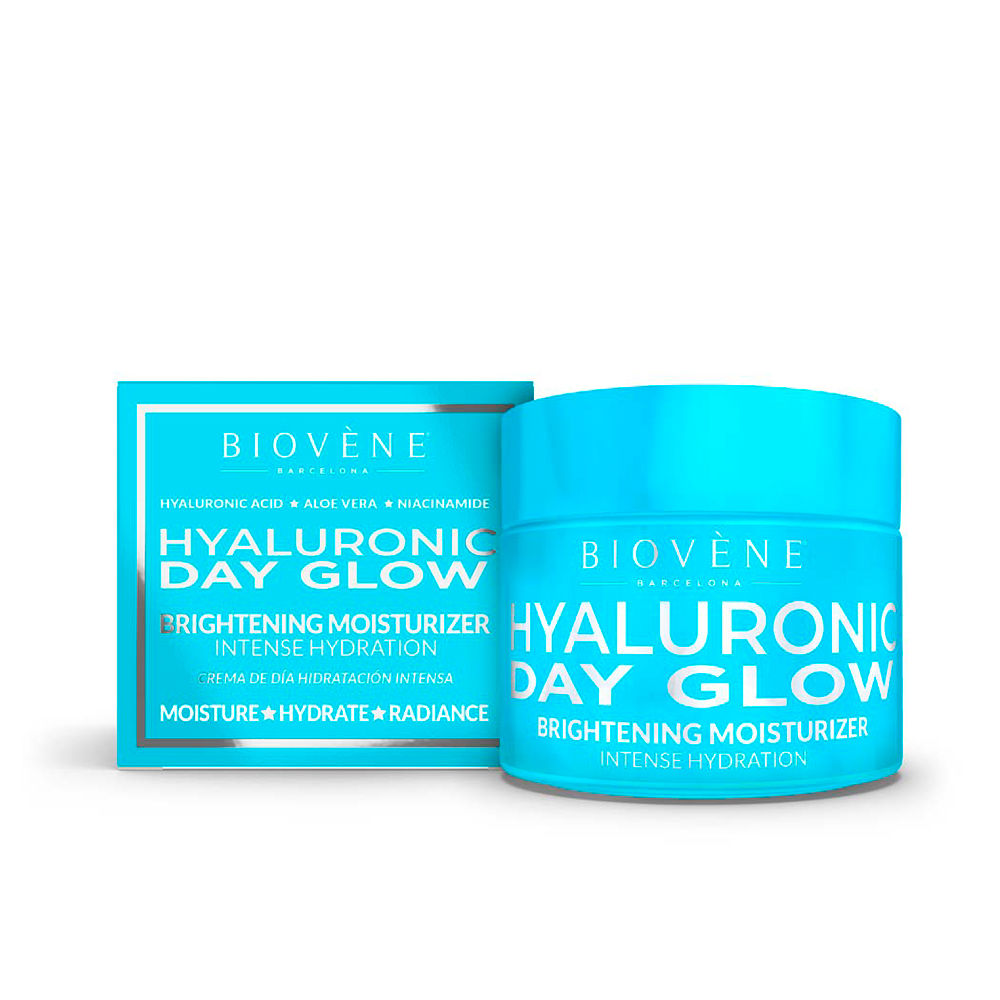 BIOVÈNE  HYALURONIC DAY GLOW brightening moisturizer intense hydration 50 ml