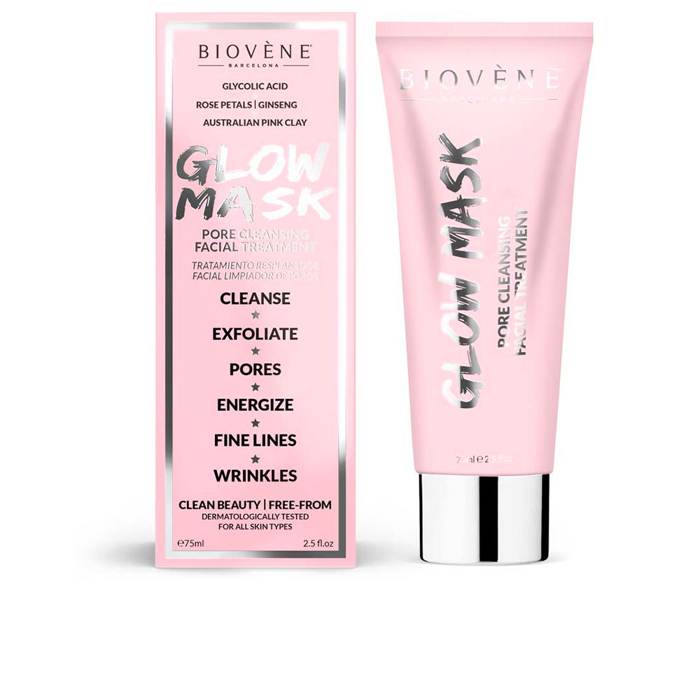 BIOVÈNE  GLOW MASK pore cleansing facial treatment 75 ml