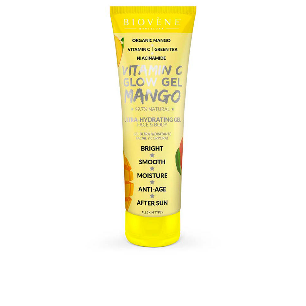 BIOVÈNE  VITAMIN C GLOW GEL MANGO ultra-hydrating gel face & body 200 ml