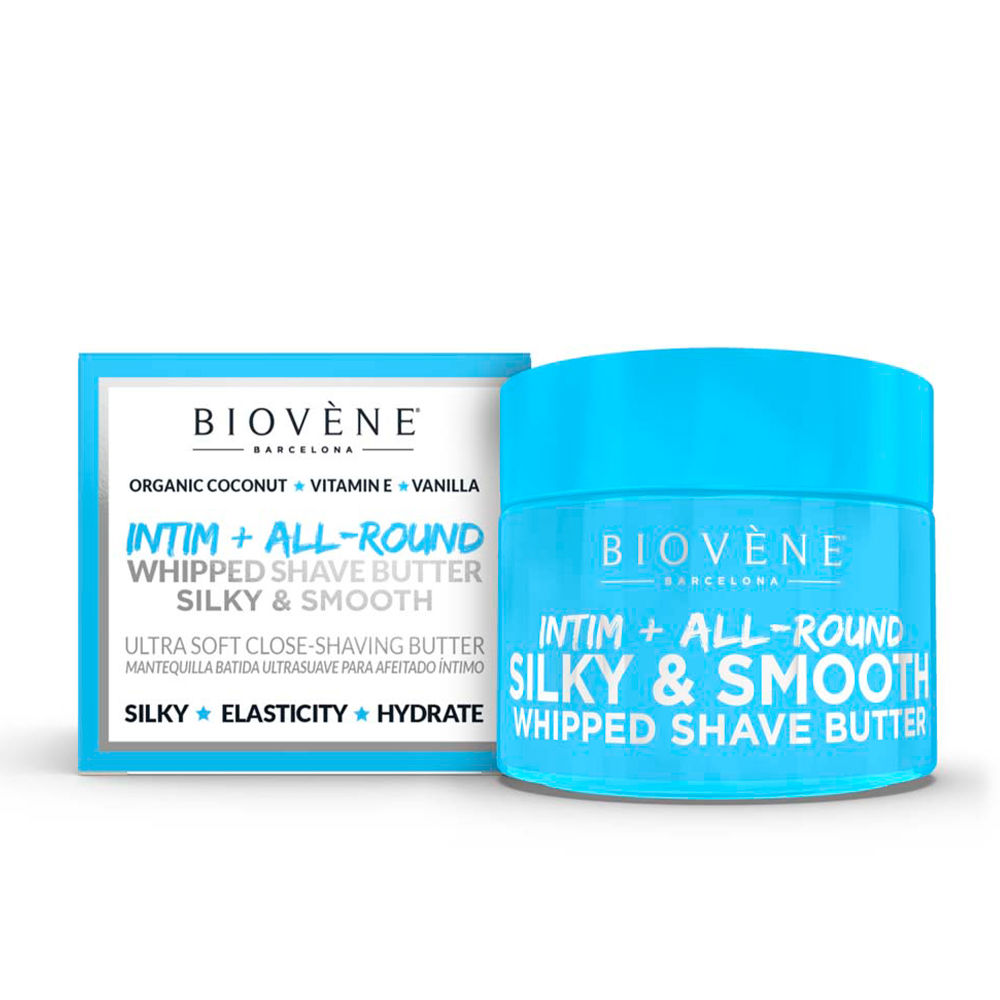 BIOVÈNE  SILKY & SMOOTH WHIPPED SHAVE BUTTER intimate + all-round 50 ml