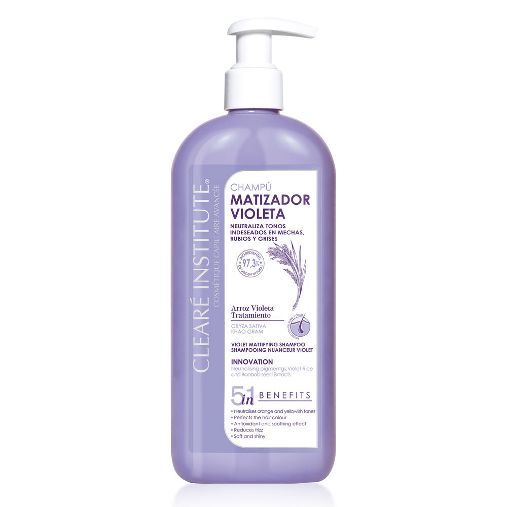 CLEARÉ INSTITUTE  VIOLET MATIZER shampoo 400 ml