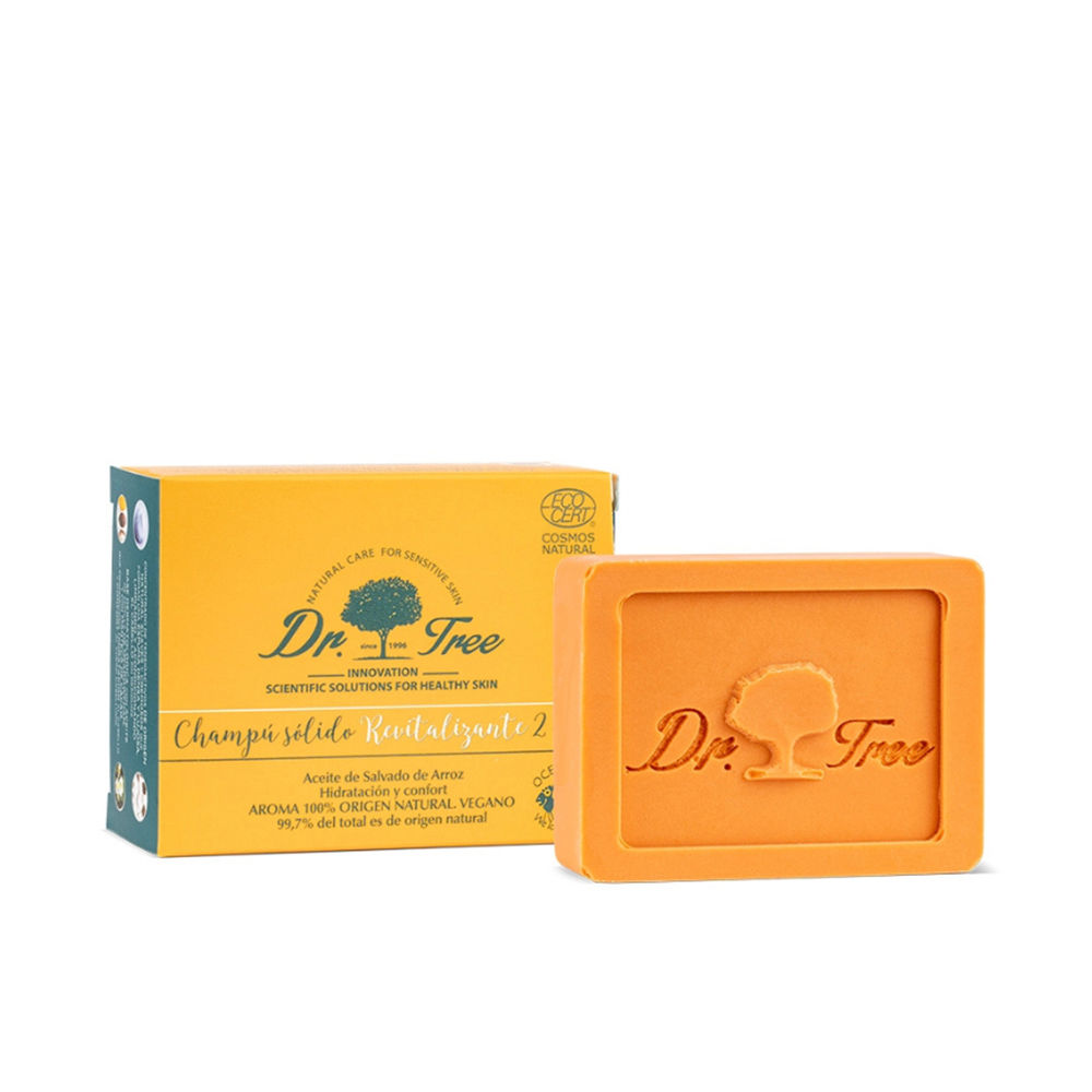 DR. TREE  SOLID SHAMPOO revitalizing 2 in 1 75 gr