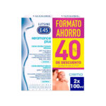 LUTSINE E45  XERAMANCE PLUS intensive restructuring cream pack 2 x 100 ml