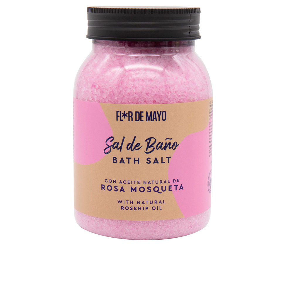 FLOR DE MAYO  SAL DE BAÑO rosa mosqueta 650 gr