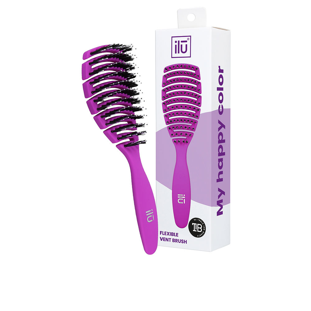 ILŪ  FLEXIBLE VENT brush #Purple 1 u