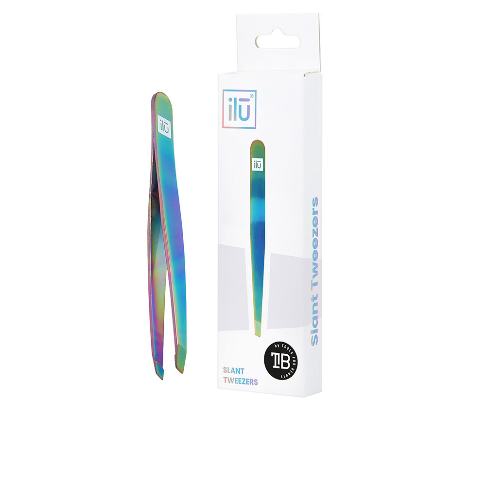ILŪ  SLANT tweezers #Rainbow 1 u