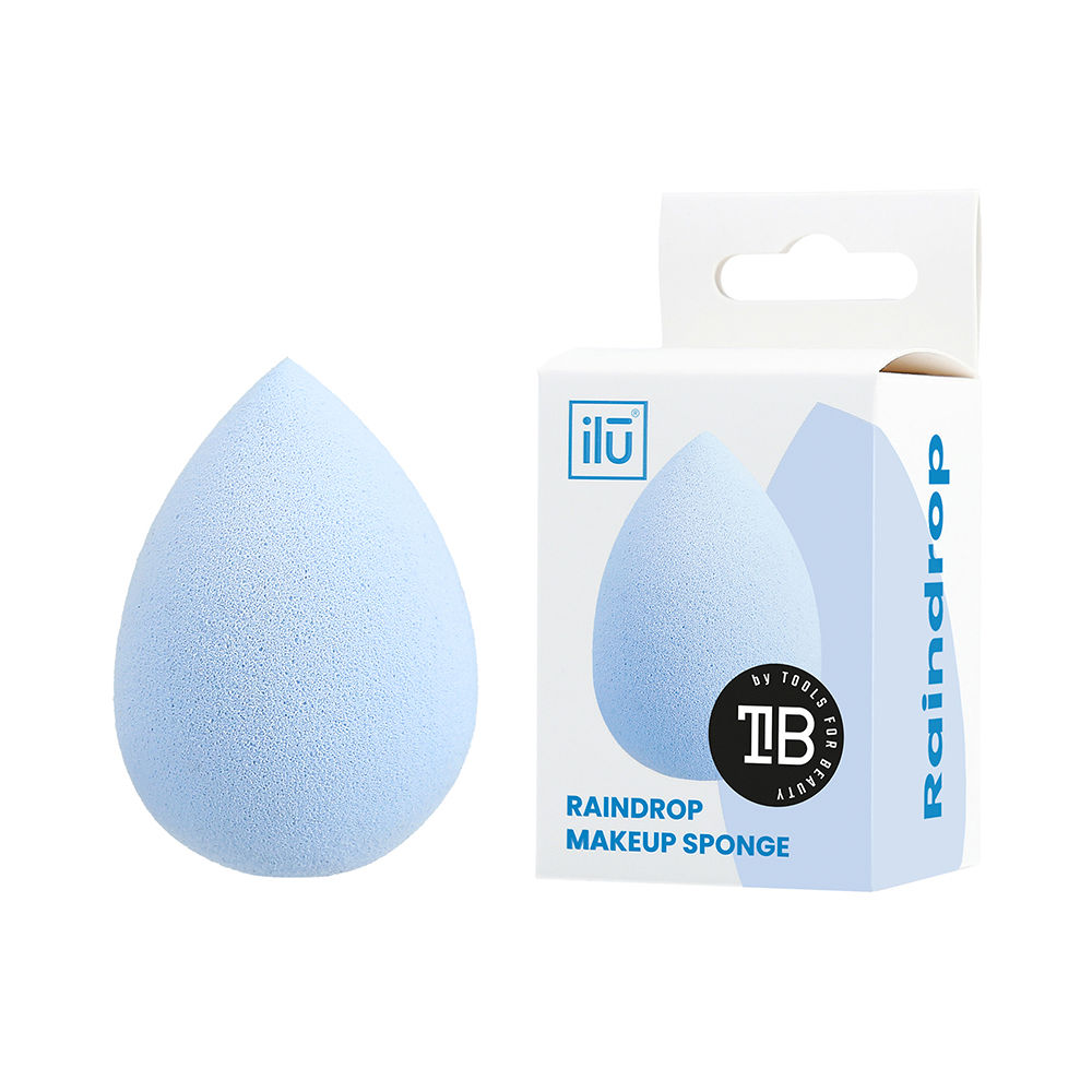 ILŪ  RAINDROP sponge #Blue 1 u