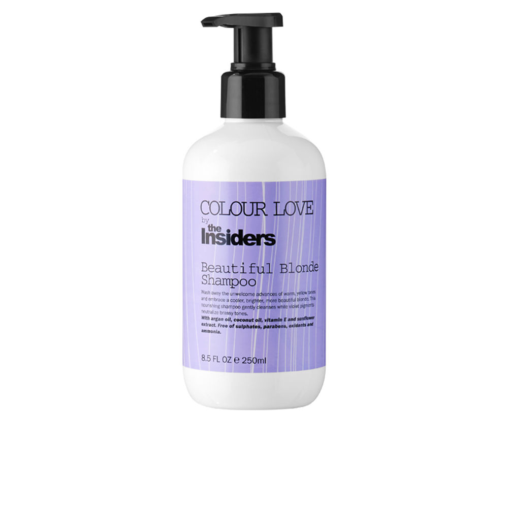 THE INSIDERS  COLOR LOVE beautiful blonde shampoo 250 ml
