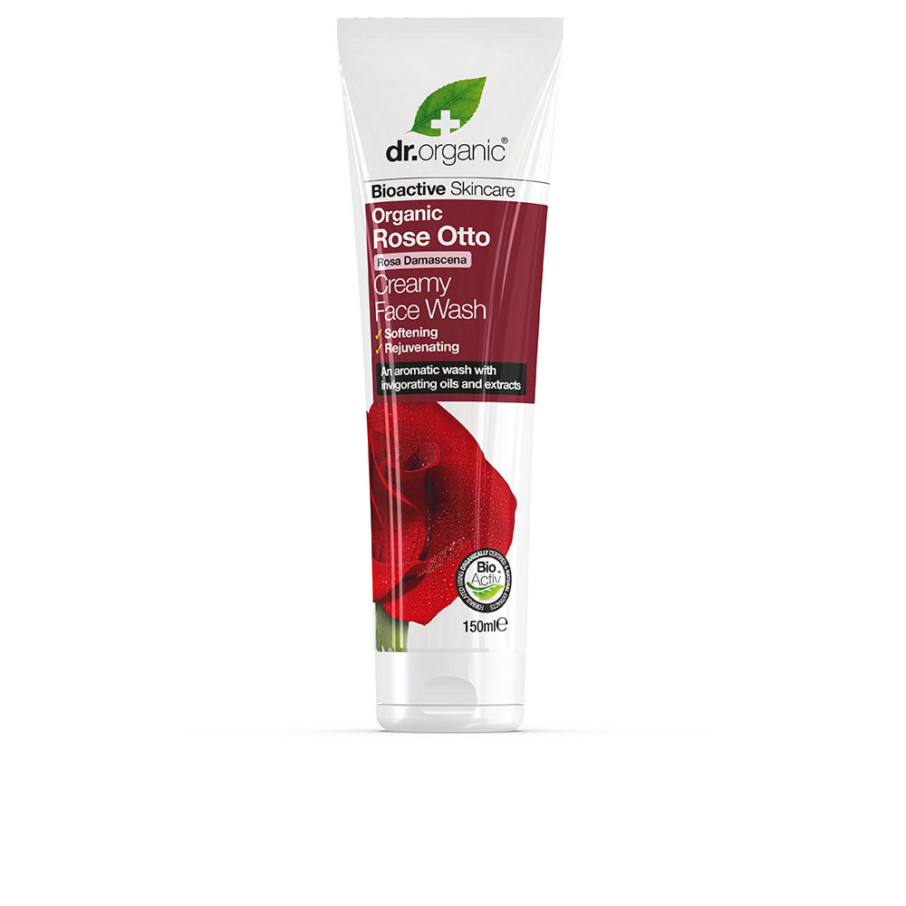 DR. ORGANIC  ROSE OF DAMASCUS creamy facial cleanser 150 ml