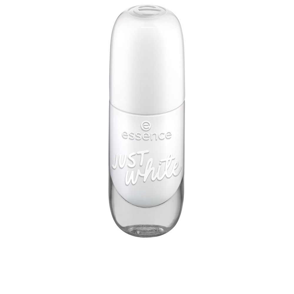 ESSENCE  GEL NAIL COLOR nail polish #33-just white 8 ml