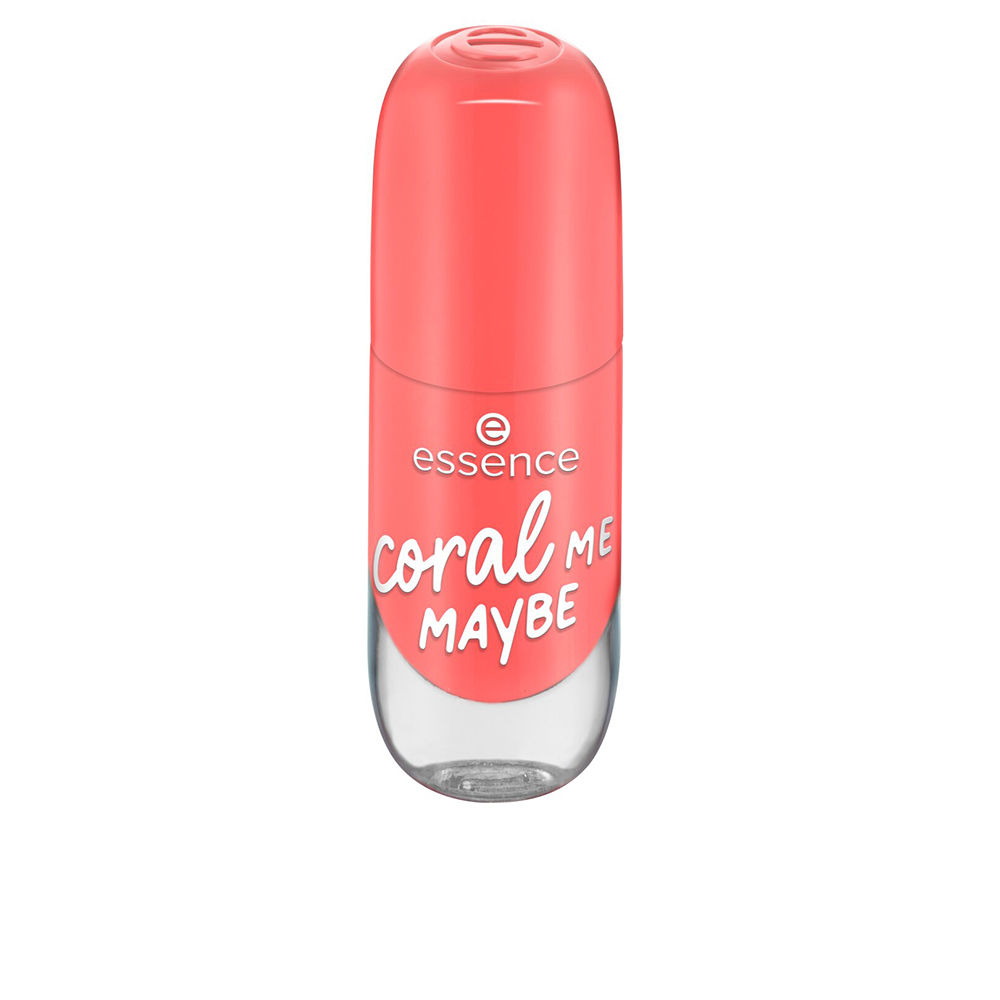 ESSENCE  GEL NAIL COLOR nail polish #52-coral me maybe 8 ml