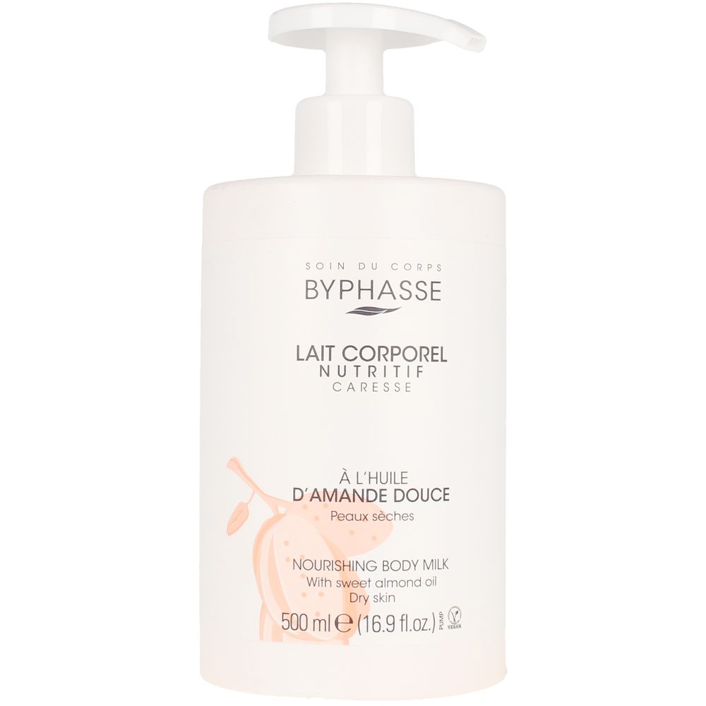 BYPHASSE  Nourishing BODY MILK with almond oil 500 ml