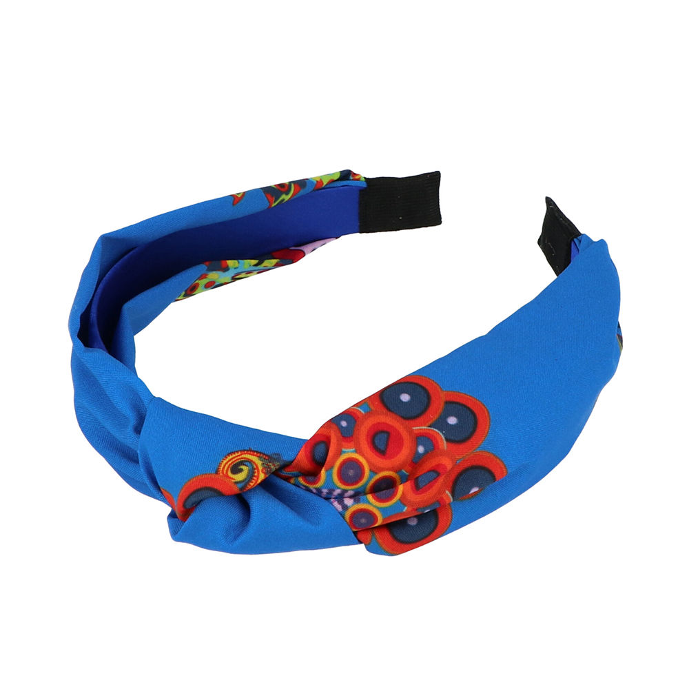 INCA  HEADBAND lined in fabric with knot 1 u