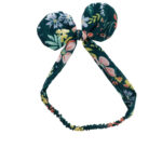INCA  ELASTIC RIBBON flower print with bow 1 u