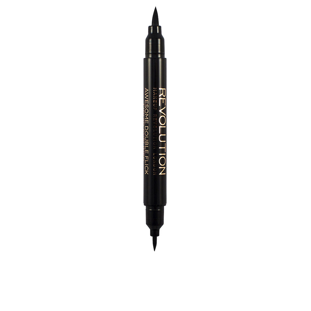 REVOLUTION MAKE UP  DOUBLE FLICK LIQUID EYELINER define your flick #black 1 ml