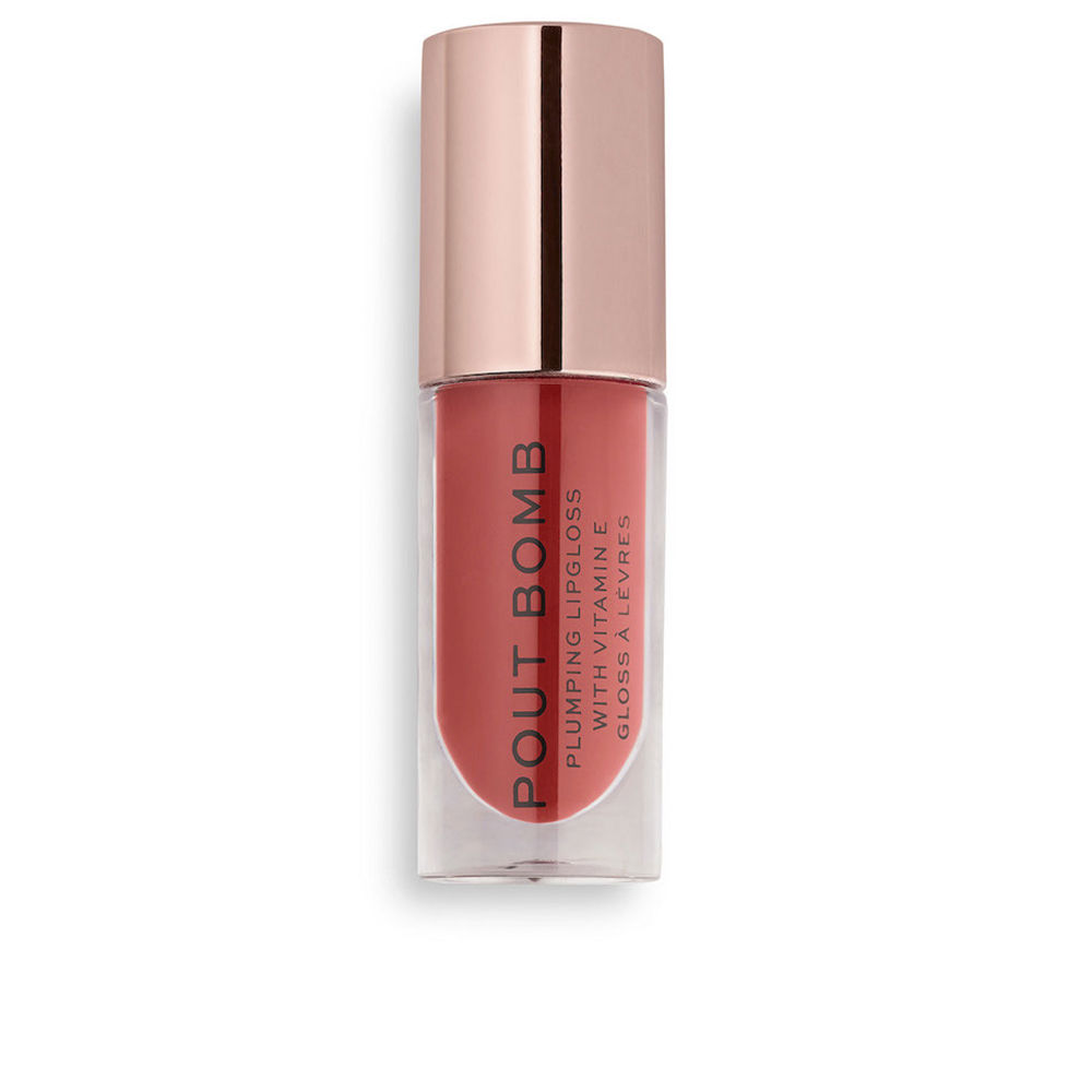 REVOLUTION MAKE UP  POUT BOMB plumping gloss #peachy 4.6ml