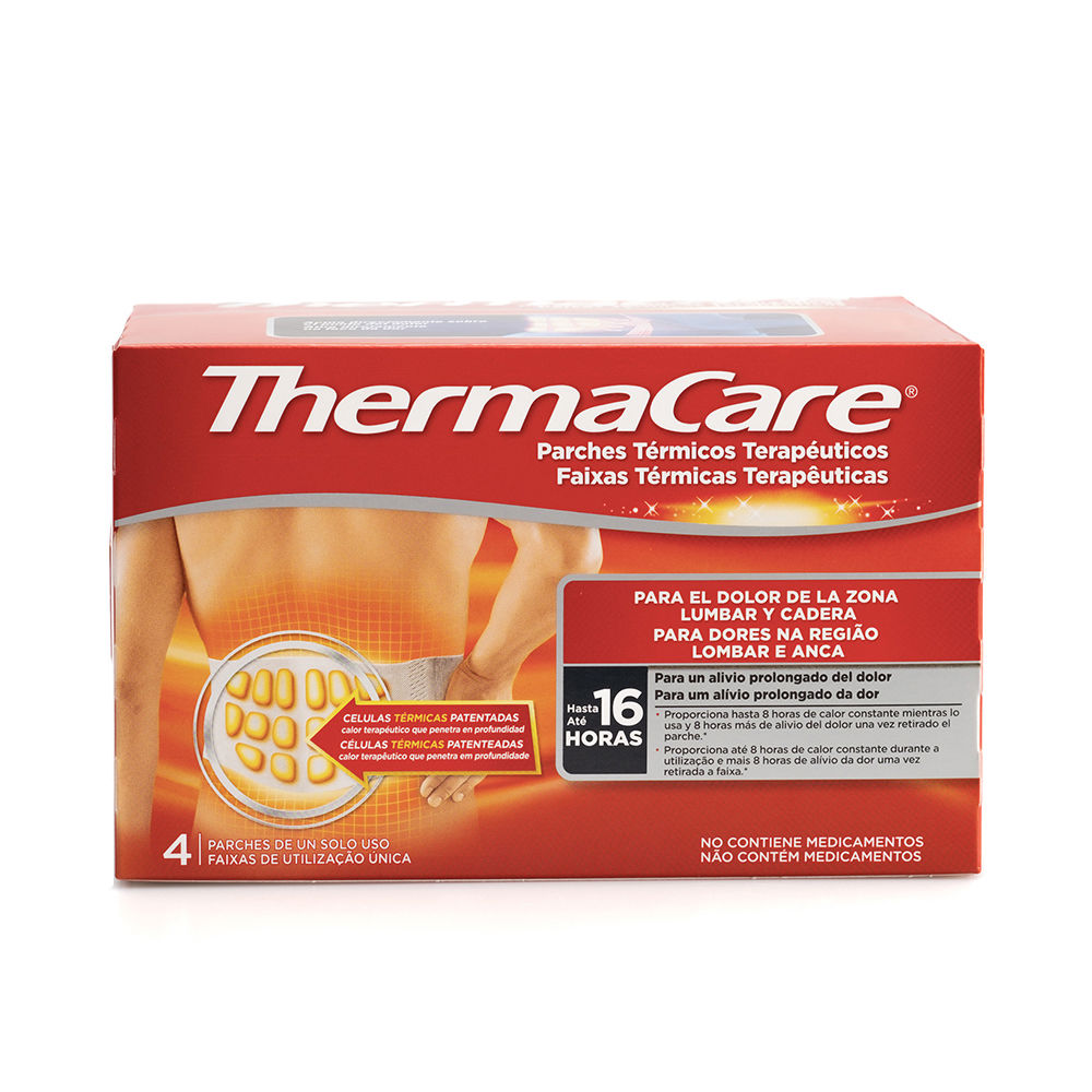 THERMACARE  THERMACARE lumbar hip thermal patches 4 u
