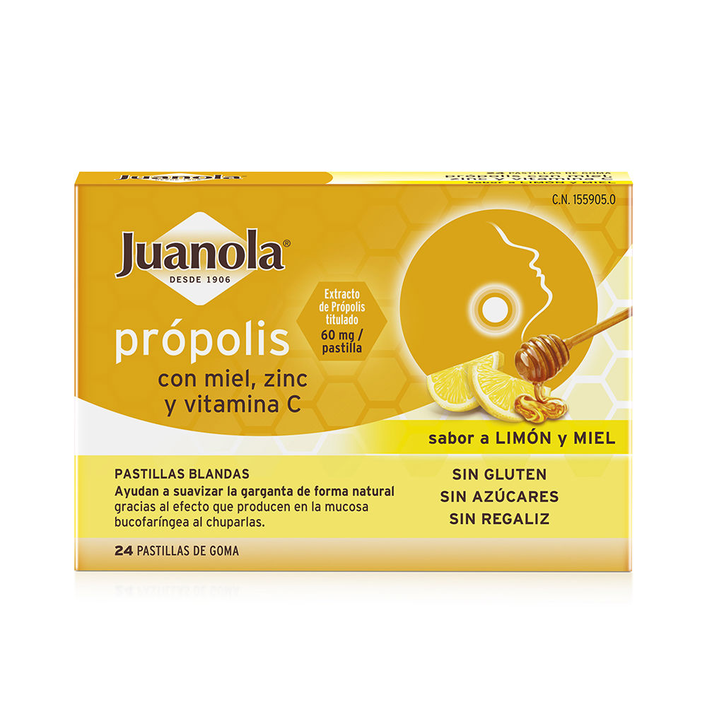 JUANOLA  PROPOLIS #Lemon honey gummies 24 u