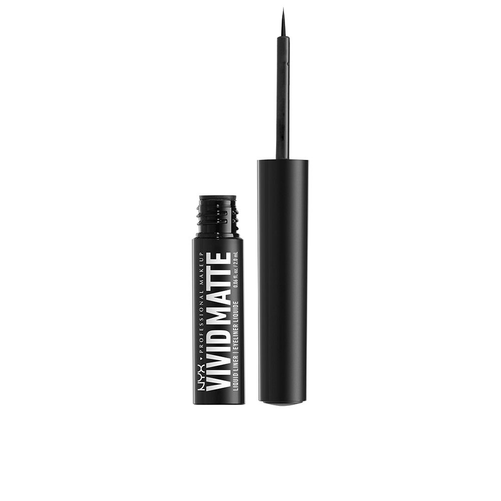 NYX PROFESSIONAL MAKE UP  VIVID MATTE liquid liner #black 2 ml
