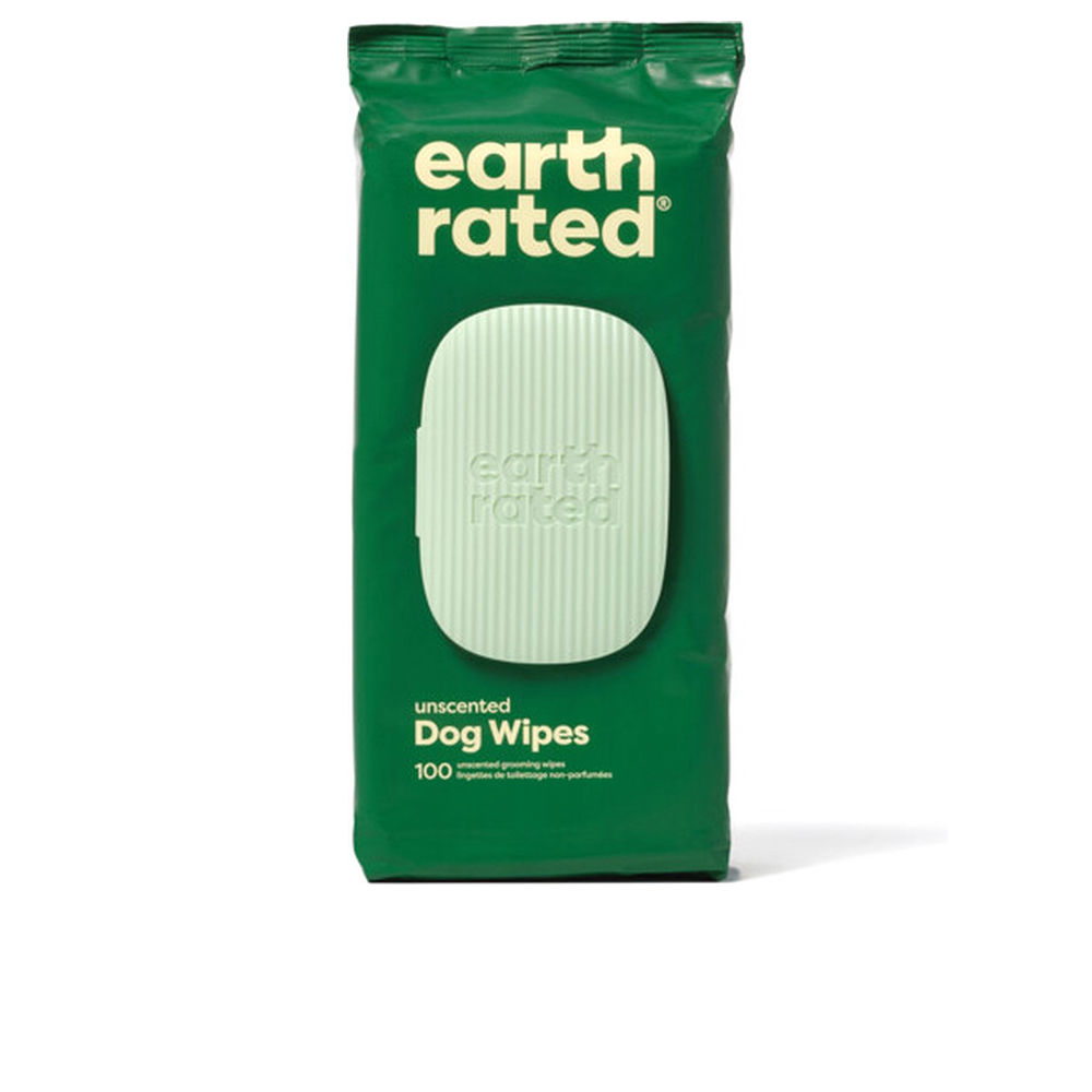 EARTH RATED  PET WIPES bio #without perfume 100 u