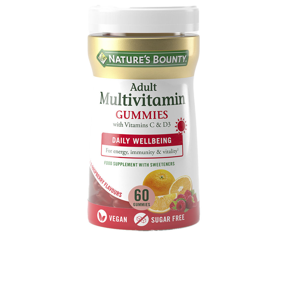 NATURE'S BOUNTY  ADULT MULTIVITAMIN with vitamins B and D3 60 gummies