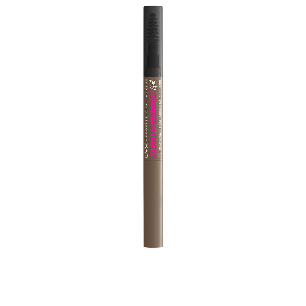 NYX PROFESSIONAL MAKE UP  ZERO TO BROW gel #02-ash brown 2 ml
