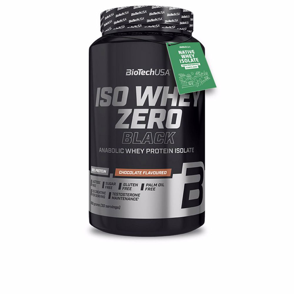 BIOTECH USA  ISO WHEY ZERO BLACK #strawberry 908 gr