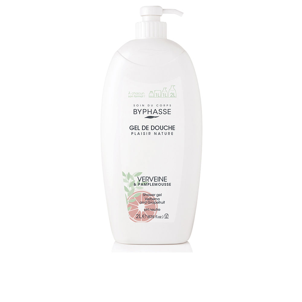 BYPHASSE  VERVEINE & PAMPLEMOUSSE shower gel 2000 ml