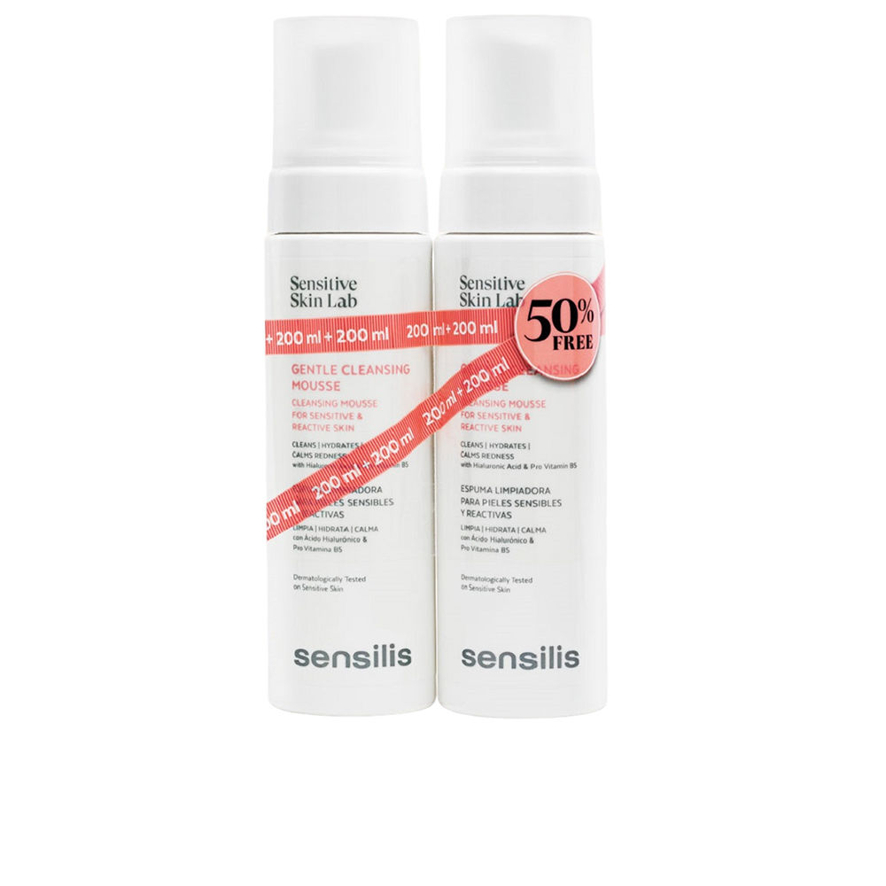 SENSILIS  GENTLE CLEANSING MOUSSE cleansing foam 2 x 200 ml