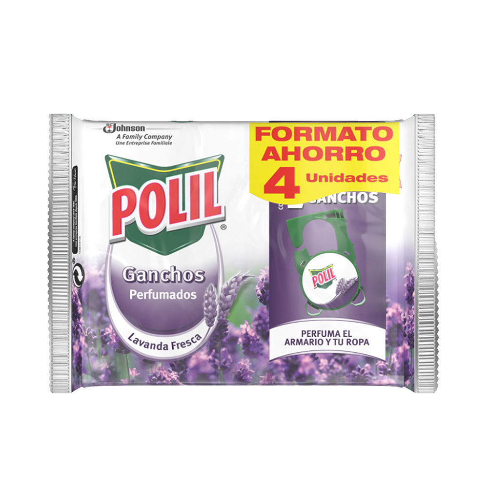 POLIL  POLIL anti-moth perfumer #lavender x 4 u