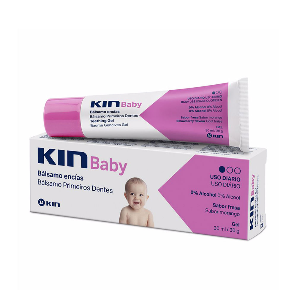 KIN  KIN BABY gel gum balm #strawberry 30 ml