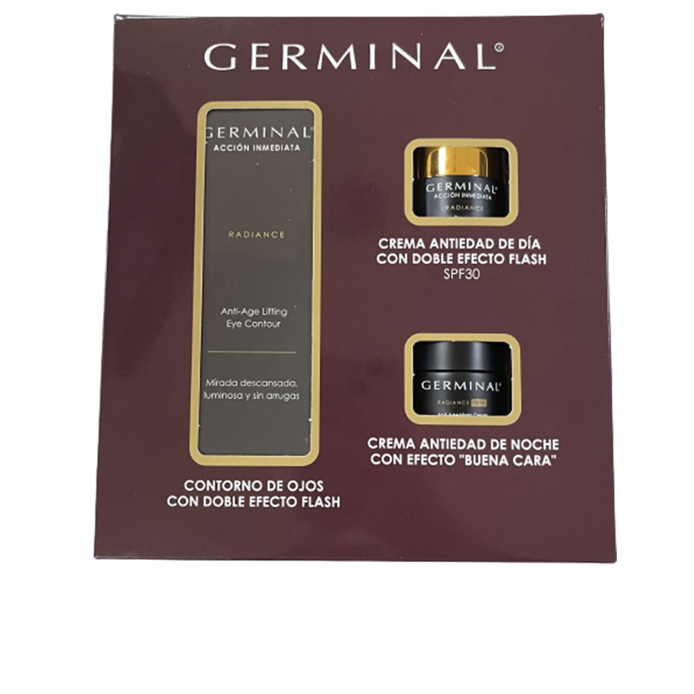 GERMINAL  RADIANCE IMMEDIATE ACTION EYE CONTOUR LOT 3 pcs