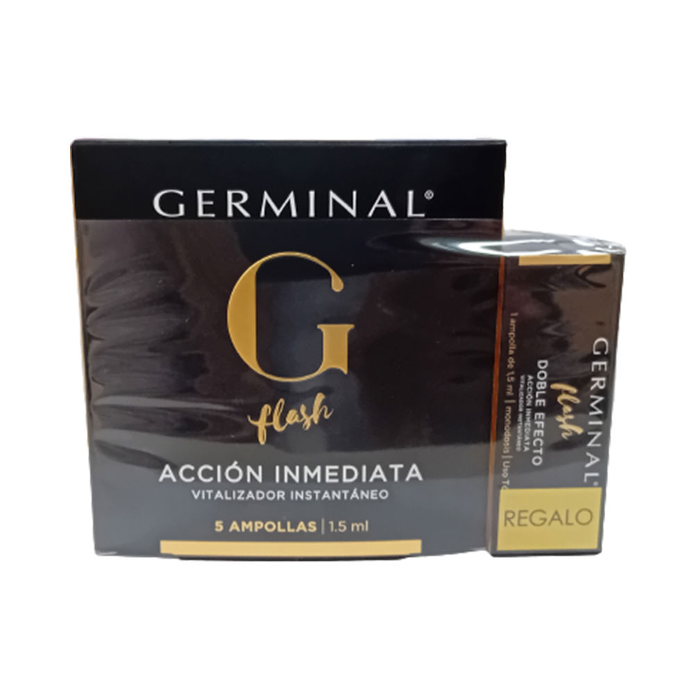 GERMINAL  IMMEDIATE ACTION AMPOULES LOT 7 pcs
