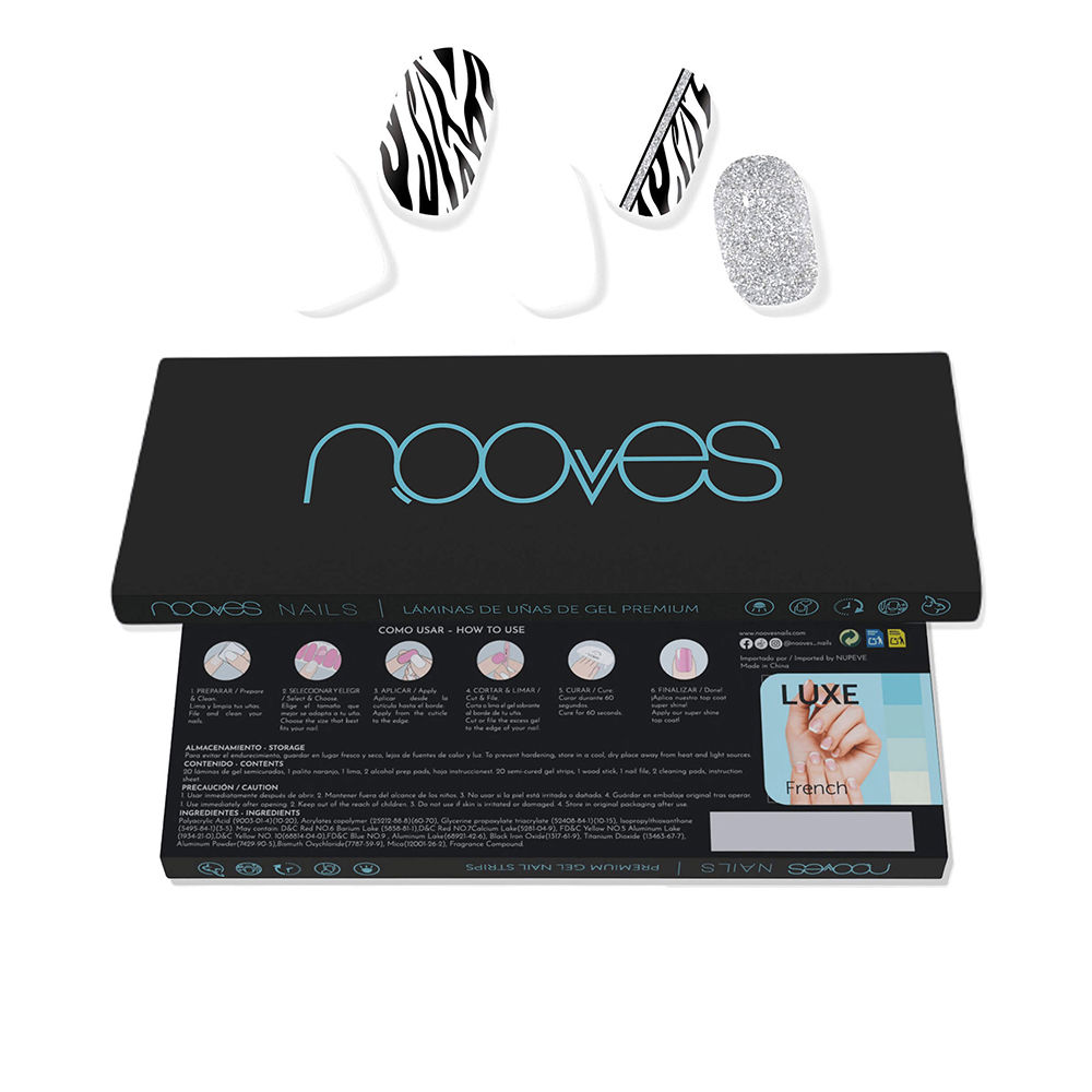 NOOVES  Premium glam #funky baby GEL NAIL SHEETS 20 units