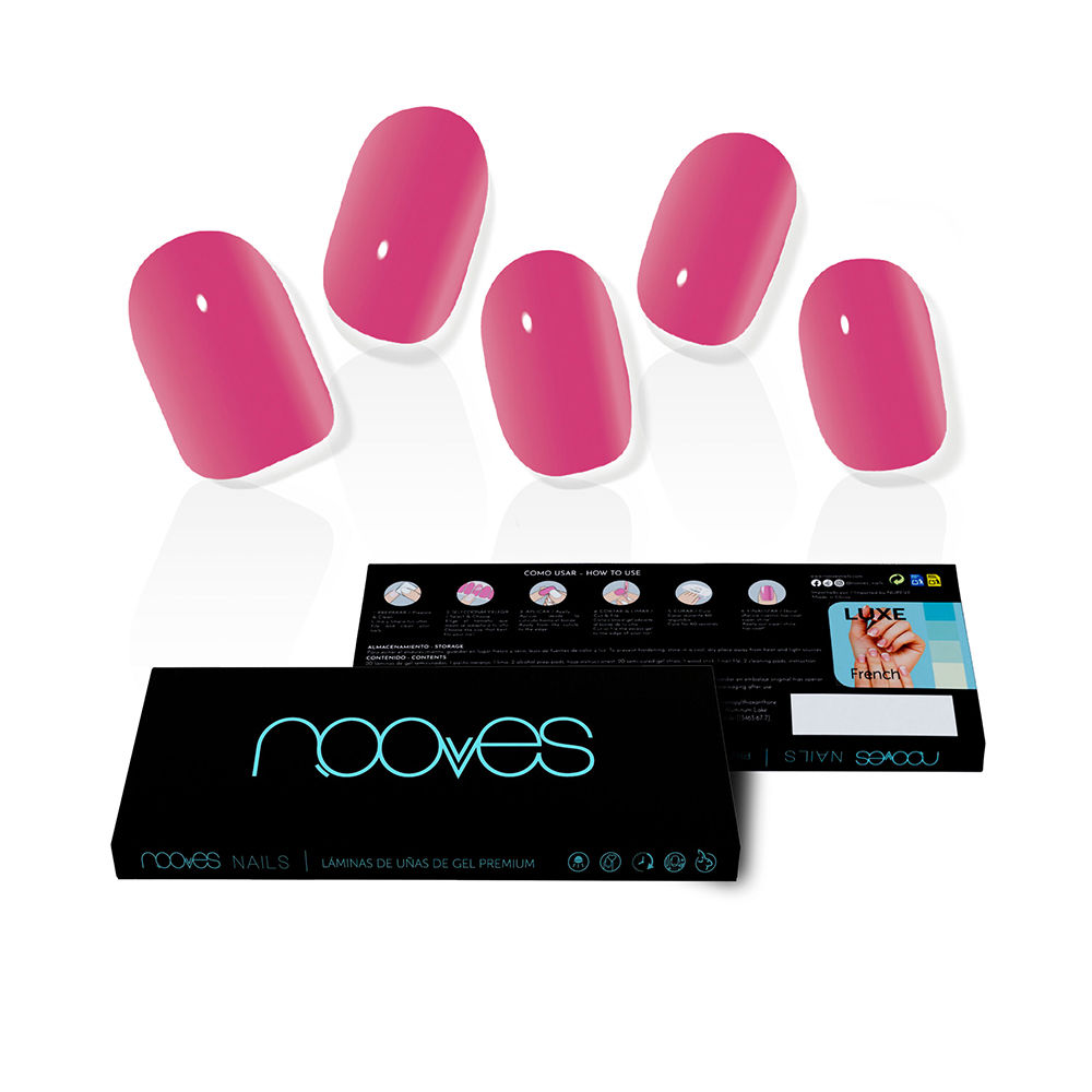 NOOVES  Premium glam GEL NAIL SHEETS #barbie girl 20 units