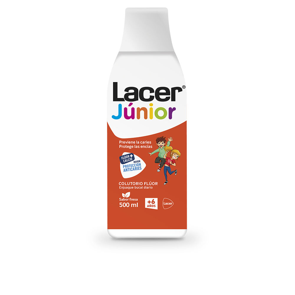 LACER  FLUOR daily mouthwash strawberry 0.05% 500 ml