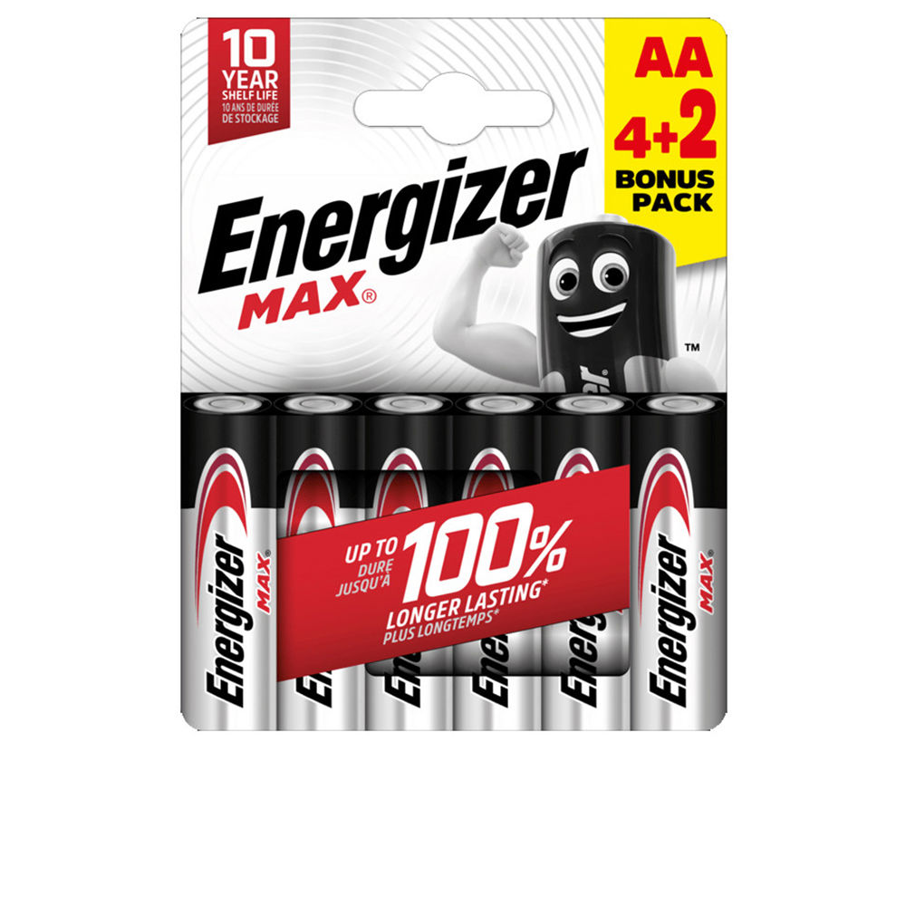 ENERGIZER  ENERGIZER MAX POWER LR06 AA batteries pack x 6 u