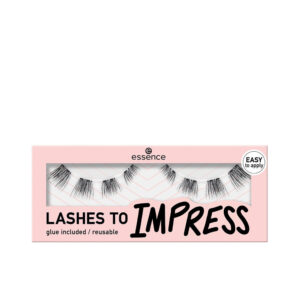 ESSENCE LASHES TO IMPRESS artificial eyelashes #08-pre-cut lashes 1 u
