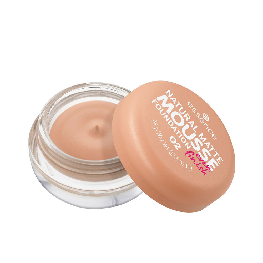 ESSENCE  NATURAL MATTE mousse makeup base #02 16 gr