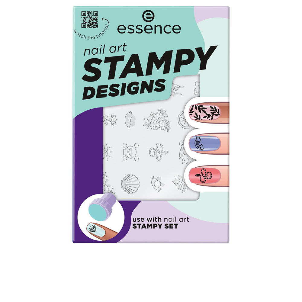 ESSENCE  STAMPY DESIGNS nail stamping templates 1 u