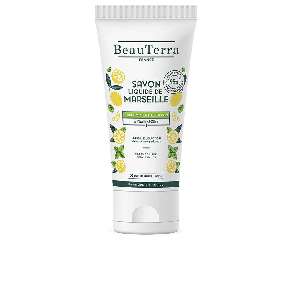 BEAUTERRA  MARSEILLE mint-lemon soap 100 ml
